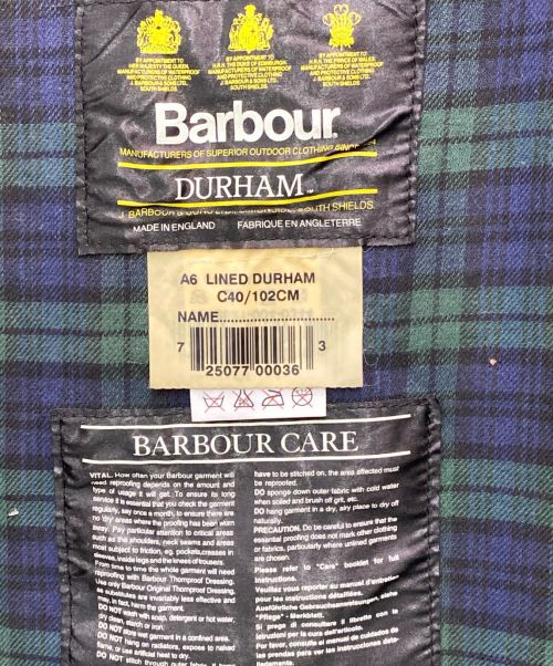 Barbour（バブアー）Barbour (バブアー) オイルドジャケット ブラック サイズ:A6の古着・服飾アイテム