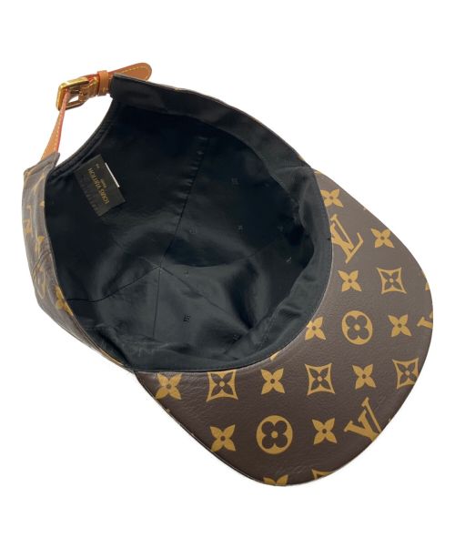 LOUIS VUITTON（ルイ ヴィトン）LOUIS VUITTON (ルイ ヴィトン) SUPREME (シュプリーム) キャップ ブラウン サイズ:-の古着・服飾アイテム