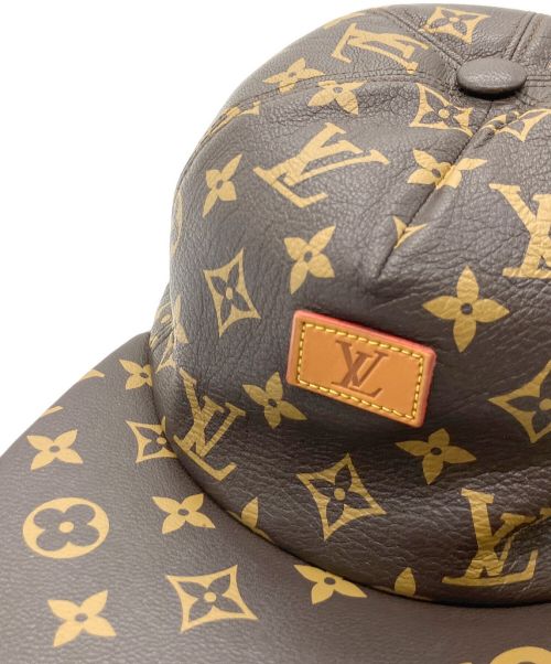 LOUIS VUITTON（ルイ ヴィトン）LOUIS VUITTON (ルイ ヴィトン) SUPREME (シュプリーム) キャップ ブラウン サイズ:-の古着・服飾アイテム