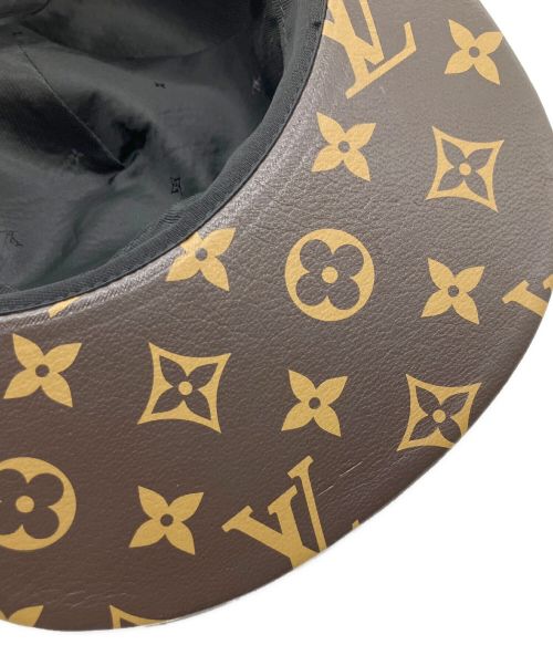 LOUIS VUITTON（ルイ ヴィトン）LOUIS VUITTON (ルイ ヴィトン) SUPREME (シュプリーム) キャップ ブラウン サイズ:-の古着・服飾アイテム