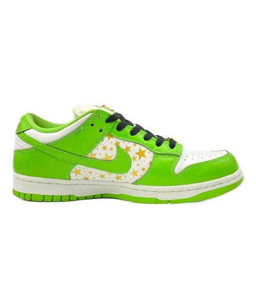 NIKE SB（ナイキエスビー）NIKE SB (ナイキエスビー) SUPREME (シュプリーム) Dunk Low OG QS グリーン サイズ:26cm (US 8)の古着・服飾アイテム