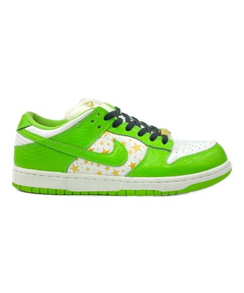 NIKE SB（ナイキエスビー）NIKE SB (ナイキエスビー) SUPREME (シュプリーム) Dunk Low OG QS グリーン サイズ:26cm (US 8)の古着・服飾アイテム