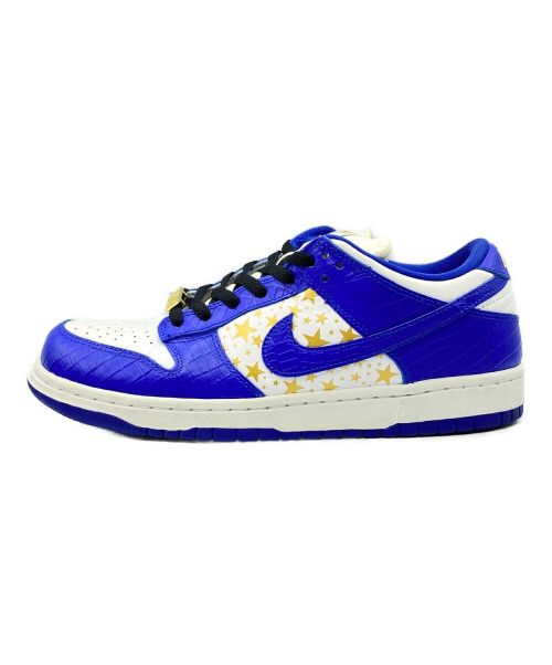 NIKE SB（ナイキエスビー）NIKE SB (ナイキエスビー) SUPREME (シュプリーム) DUNK LOW OG QS ブルー サイズ:26cm (US 8)の古着・服飾アイテム