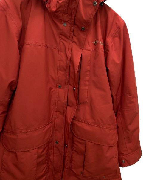 FOX FIRE（フォックスファイヤー）FOX FIRE (フォックスファイヤー) フリースライナー付マウンテンパーカー レッド サイズ:Ｓの古着・服飾アイテム