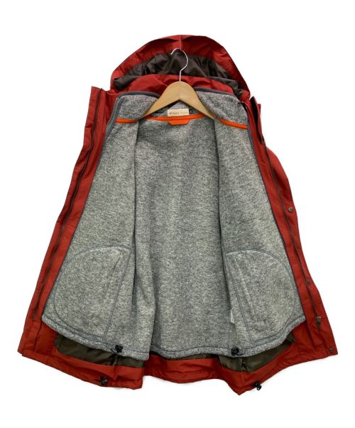 FOX FIRE（フォックスファイヤー）FOX FIRE (フォックスファイヤー) フリースライナー付マウンテンパーカー レッド サイズ:Ｓの古着・服飾アイテム