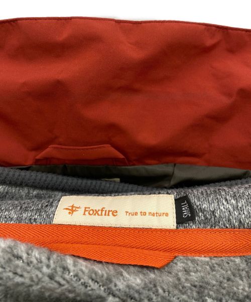 FOX FIRE（フォックスファイヤー）FOX FIRE (フォックスファイヤー) フリースライナー付マウンテンパーカー レッド サイズ:Ｓの古着・服飾アイテム