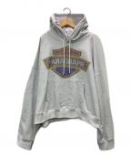 paragraphパラグラフ）の古着「ラインストーンパーカー」｜グレー