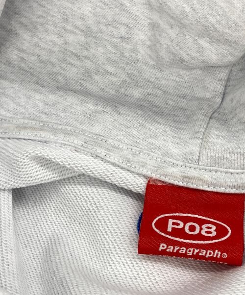 paragraph（パラグラフ）paragraph (パラグラフ) ラインストーンパーカー グレー サイズ:SIZE FREEの古着・服飾アイテム