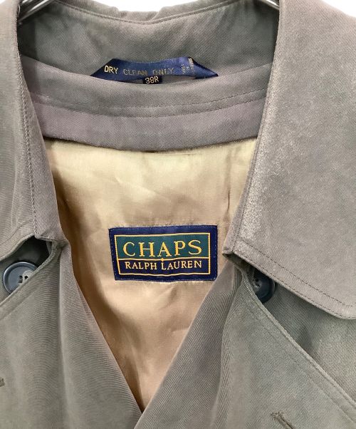 CHAPS RALPH LAUREN（チャップス ラルフローレン）CHAPS RALPH LAUREN (チャップス ラルフローレン) トレンチコート カーキ サイズ:38の古着・服飾アイテム