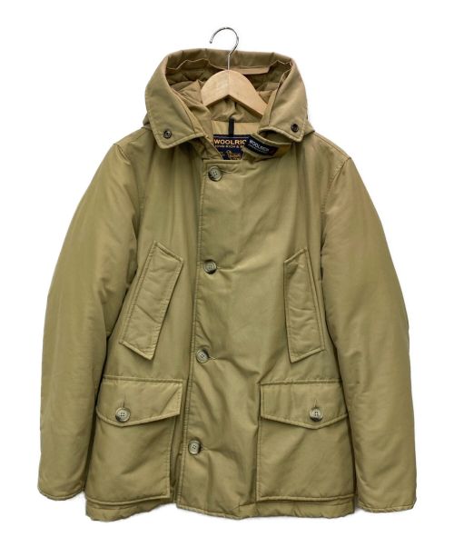 WOOLRICH（ウールリッチ）WOOLRICH (ウールリッチ) ダウンジャケット ベージュ サイズ:Ｓの古着・服飾アイテム