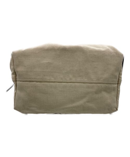 BOTTEGA VENETA（ボッテガベネタ）BOTTEGA VENETA (ボッテガベネタ) トートバッグ ベージュ×ブラックの古着・服飾アイテム