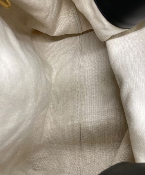 BOTTEGA VENETA（ボッテガベネタ）BOTTEGA VENETA (ボッテガベネタ) トートバッグ ベージュ×ブラックの古着・服飾アイテム