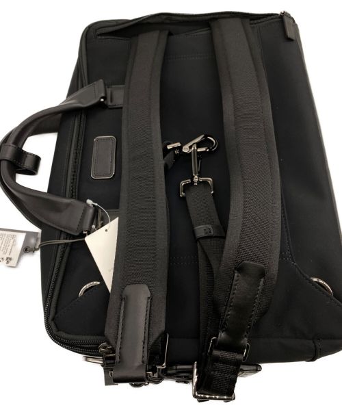 TUMI（トゥミ）TUMI (トゥミ) 「デイ」スリム・コンバーチブル・ブリーフ ブラックの古着・服飾アイテム