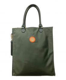 Kipling by BEAMS DESIGN（キプリング バイ ビームス デザイン）の古着「トートバッグ」｜カーキ