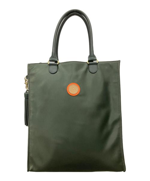 Kipling by BEAMS DESIGN（キプリング バイ ビームス デザイン）Kipling by BEAMS DESIGN (キプリング バイ ビームス デザイン) トートバッグ カーキの古着・服飾アイテム