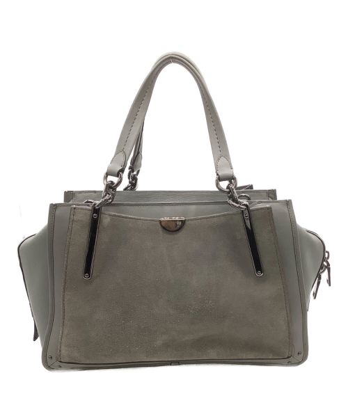 COACH（コーチ）COACH (コーチ) ハンドバッグ グレーの古着・服飾アイテム