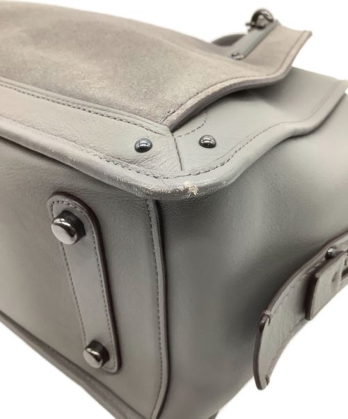 COACH（コーチ）COACH (コーチ) ハンドバッグ グレーの古着・服飾アイテム