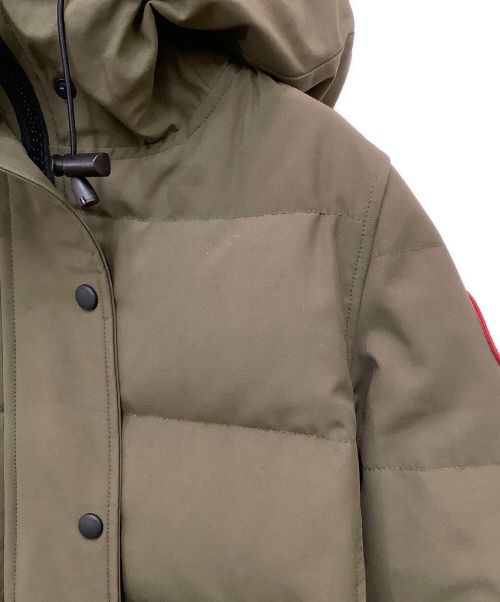 CANADA GOOSE（カナダグース）CANADA GOOSE (カナダグース) ダウンジャケット オリーブ サイズ:SIZE Sの古着・服飾アイテム