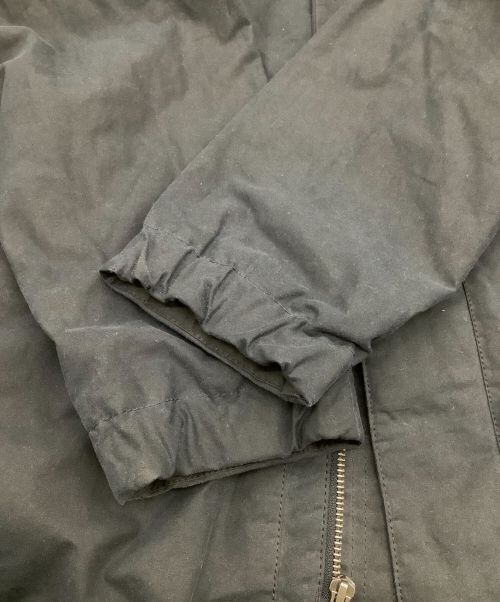 Patagonia（パタゴニア）Patagonia (パタゴニア) ワックスド・コットン・ジャケット ブラック サイズ:XLの古着・服飾アイテム