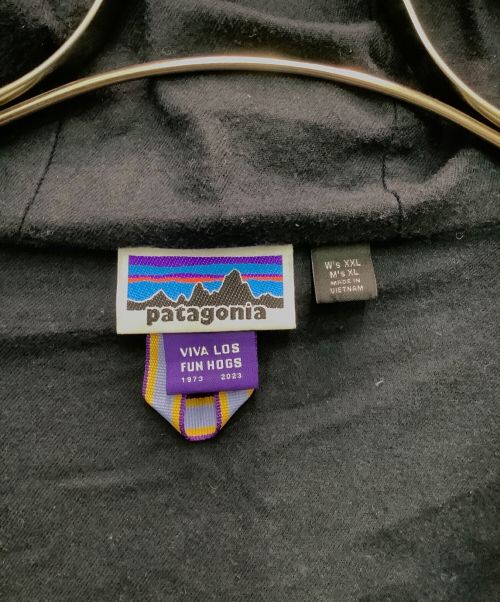 Patagonia（パタゴニア）Patagonia (パタゴニア) ワックスド・コットン・ジャケット ブラック サイズ:XLの古着・服飾アイテム