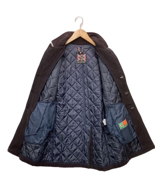 LAVENHAM（ラベンハム）LAVENHAM (ラベンハム) キルティングウールコート パープル サイズ:SIZE 34の古着・服飾アイテム