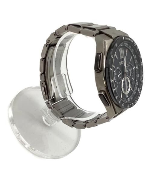 SEIKO（セイコー）SEIKO (セイコー) 腕時計 ブラックの古着・服飾アイテム