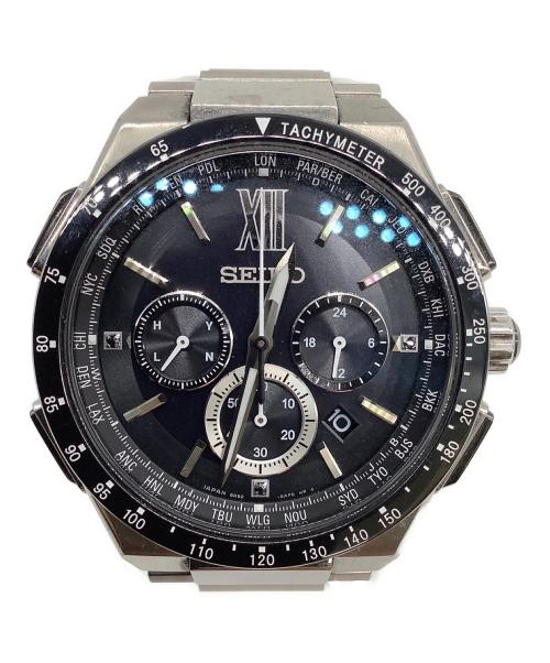 SEIKO（セイコー）SEIKO (セイコー) 腕時計 ブラックの古着・服飾アイテム