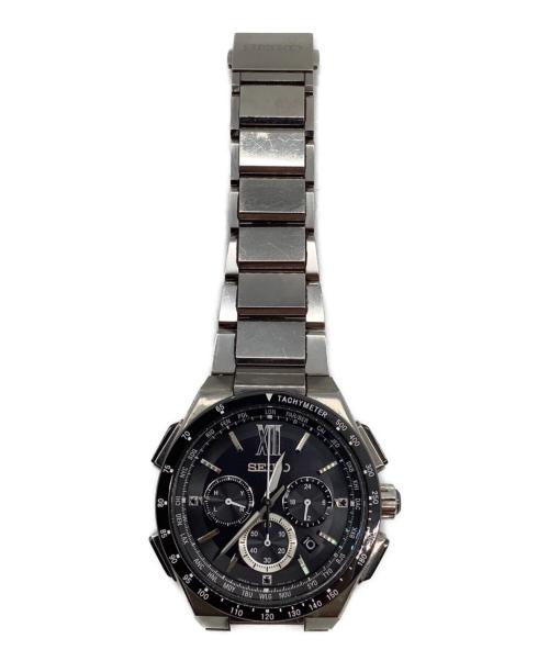 SEIKO（セイコー）SEIKO (セイコー) 腕時計 ブラックの古着・服飾アイテム