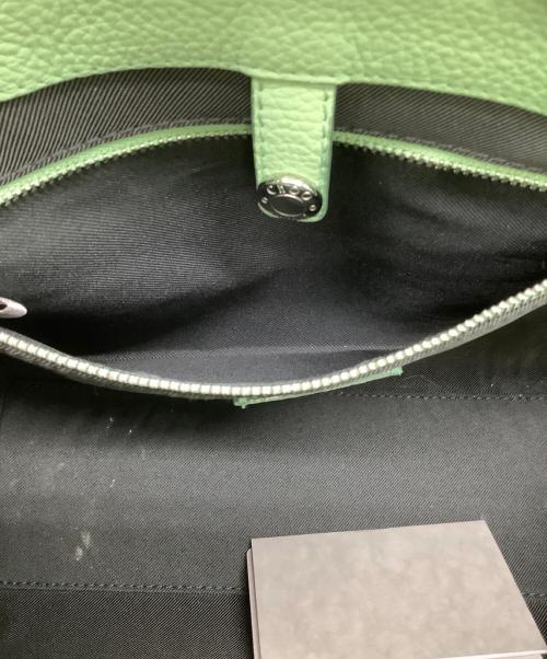 JIMMY CHOO（ジミーチュウ）JIMMY CHOO (ジミーチュウ) PEGASI 2WAYバッグ グリーンの古着・服飾アイテム