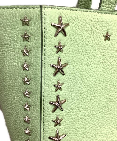 JIMMY CHOO（ジミーチュウ）JIMMY CHOO (ジミーチュウ) PEGASI 2WAYバッグ グリーンの古着・服飾アイテム