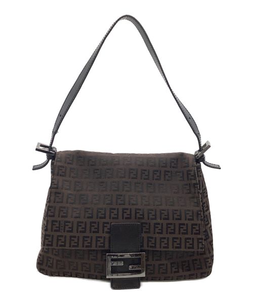 FENDI（フェンディ）FENDI (フェンディ) ショルダーバッグ ブラウンの古着・服飾アイテム