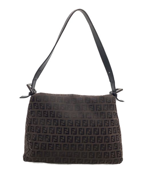 FENDI（フェンディ）FENDI (フェンディ) ショルダーバッグ ブラウンの古着・服飾アイテム