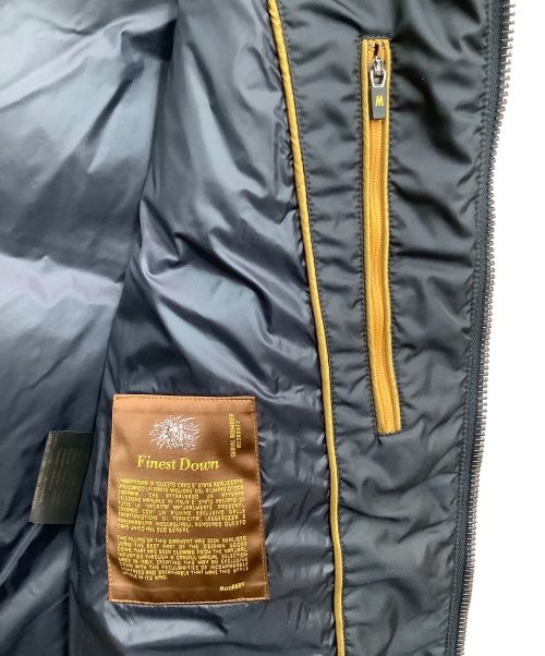 MOORER（ムーレー）MOORER (ムーレー) ダウンベスト ブラック サイズ:50の古着・服飾アイテム