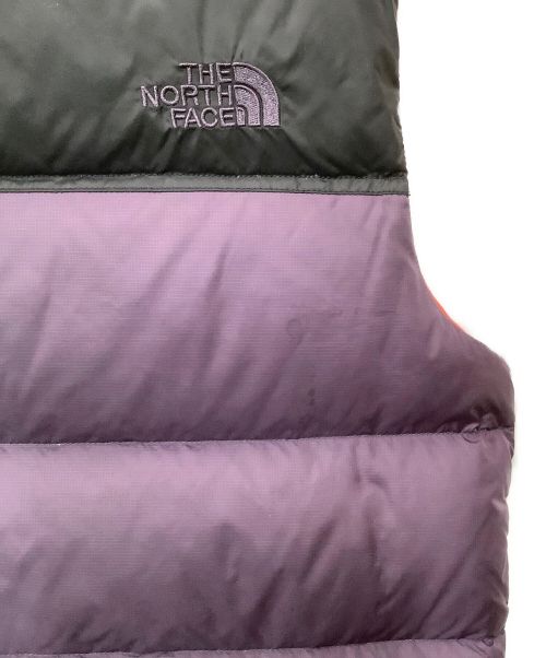 THE NORTH FACE（ザ ノース フェイス）THE NORTH FACE (ザ ノース フェイス) ダウンベスト パープル サイズ:Ｓの古着・服飾アイテム