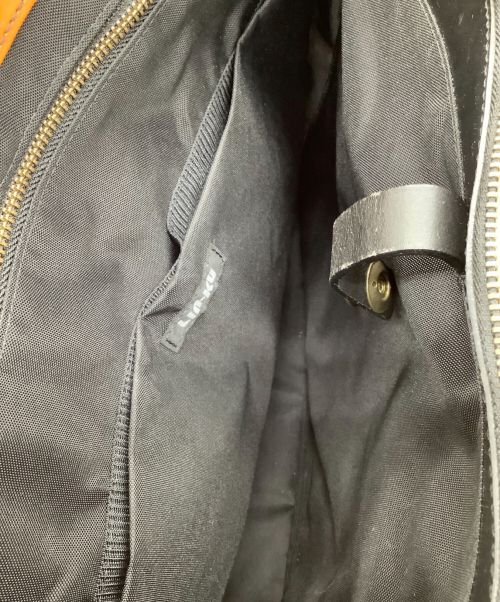 「Lin-ku」輪怐（リンク）「Lin-ku」輪怐 (リンク) ショルダーバッグ ブラック×ブラウンの古着・服飾アイテム