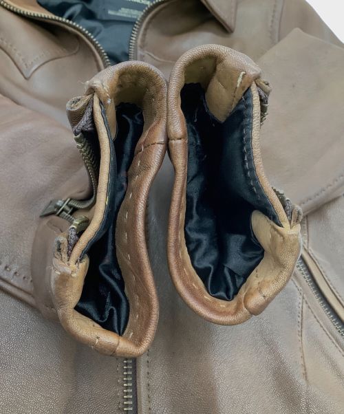 JACKROSE（ジャックローズ）JACKROSE (ジャックローズ) レザージャケット ブラウン サイズ:2の古着・服飾アイテム