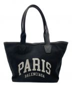 BALENCIAGAバレンシアガ）の古着「CITES PARIS JUMBO/トートバッグ」｜ブラック