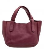 HIROFUヒロフ）の古着「レザートートバッグS」｜パープル