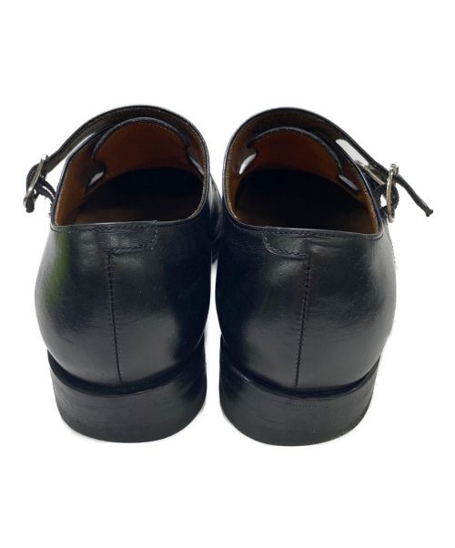 Jalan Sriwijaya（ジャランスリウァヤ）Jalan Sriwijaya (ジャランスリウァヤ) ダブルモンクストラップシューズ ブラック サイズ:6の古着・服飾アイテム