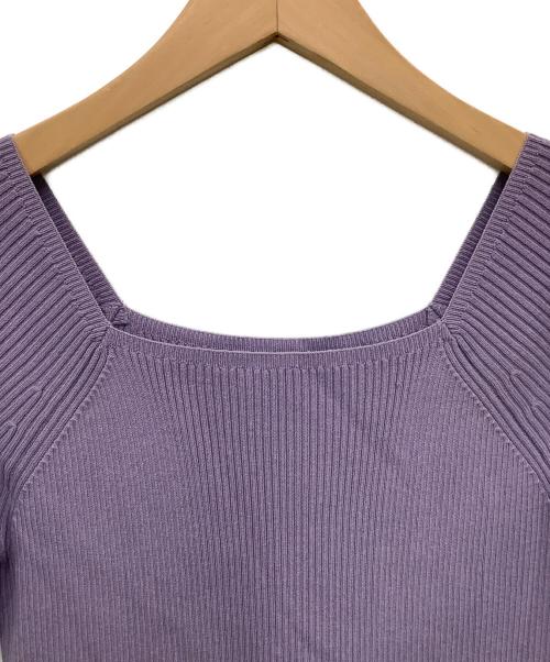 Lily Brown（リリーブラウン）Lily Brown (リリーブラウン) ドッキングワンピース パープル サイズ:FREEの古着・服飾アイテム