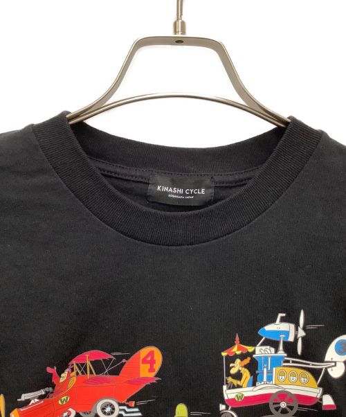 木梨サイクル（キナシサイクル）木梨サイクル (キナシサイクル) Tシャツ ブラック サイズ:Lの古着・服飾アイテム