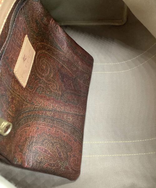 ETRO（エトロ）ETRO (エトロ) ボストンバッグ ブラウンの古着・服飾アイテム