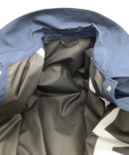 KENZO（ケンゾー）KENZO (ケンゾー) バックプリントロング丈コーチジャケット ネイビー サイズ:Ｍの古着・服飾アイテム