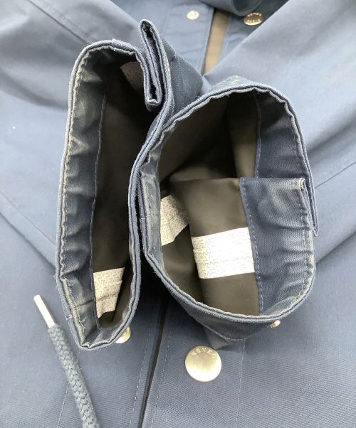 KENZO（ケンゾー）KENZO (ケンゾー) バックプリントロング丈コーチジャケット ネイビー サイズ:Ｍの古着・服飾アイテム