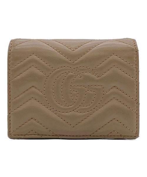 GUCCI（グッチ）GUCCI (グッチ) GGマーモントコンパクトウォレットの古着・服飾アイテム