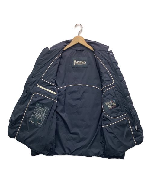 HERNO（ヘルノ）HERNO (ヘルノ) ダウンジャケット ネイビー サイズ:46の古着・服飾アイテム