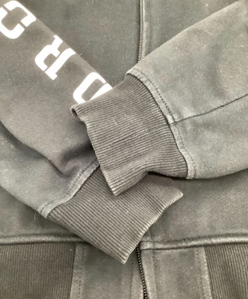 AVIREX（アヴィレックス）AVIREX (アヴィレックス) ジップパーカー ブラック サイズ:Ｍの古着・服飾アイテム