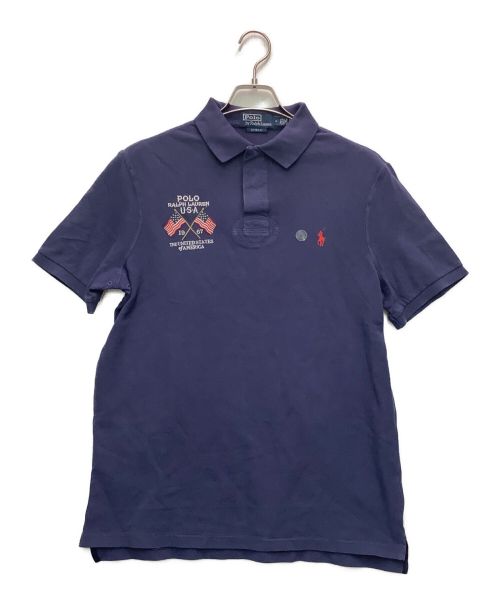RALPH LAUREN（ラルフローレン）RALPH LAUREN (ラルフローレン) ポロシャツ ネイビー サイズ:Ｍの古着・服飾アイテム