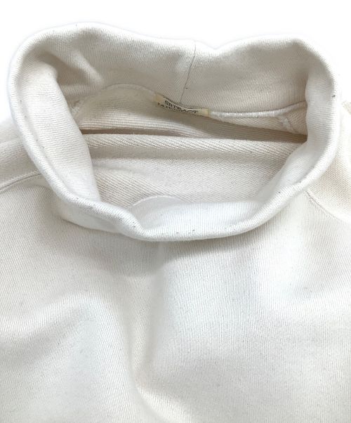 J.S HOMESTEAD（ジャーナルスタンダード ホームステッド）J.S HOMESTEAD (ジャーナルスタンダード ホームステッド) ハイネックスウェット ホワイト サイズ:Lの古着・服飾アイテム
