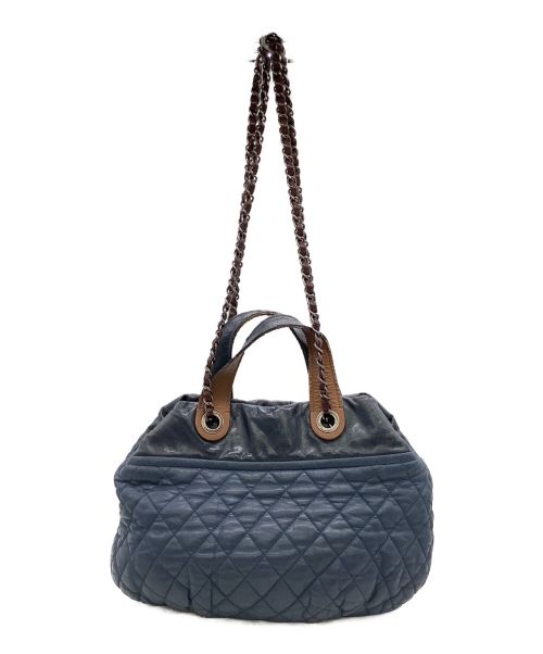 CHANEL（シャネル）CHANEL (シャネル) インザミックス/2WAYバッグ ブルーの古着・服飾アイテム